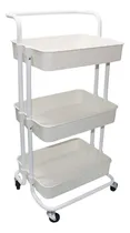 Comprar Carro Auxiliar C Ruedas Peluqueria Manicuria Estetica 3pisos