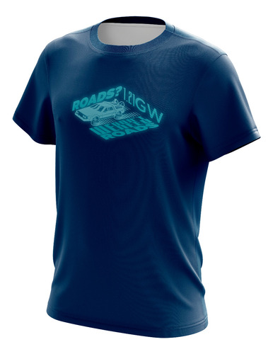 Playera Sublimada Tallas Extra Volver Al Futuro