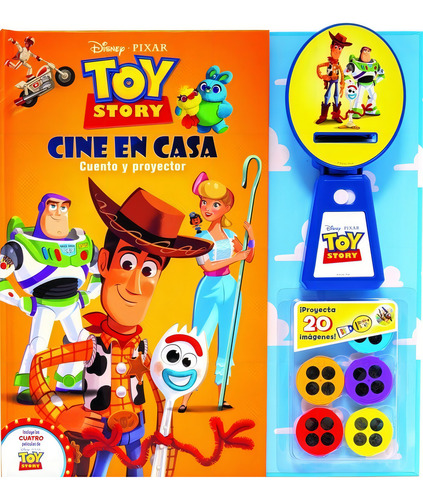 Toy Story. Cine En Casa, De Disney. Editorial Libros Disney, Tapa Dura En Español, 2019