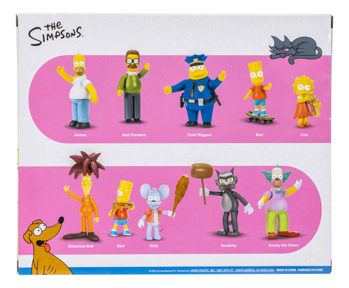 The Simpsons Multipack Ciudad De Springfield 10 Personajes