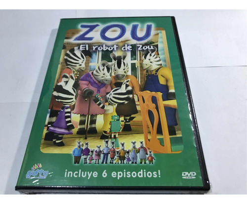 Zou El Robot De Zou Dvd Nuevo Original Cerrado