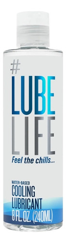 Lube Life Climax Cooling  Lubricante Efecto Frio A Base De Agua 240ml Con Sabor A  Menta Lijero