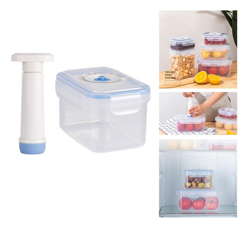 4 Contenedor De Vacío, Ahorro De Alimentos, Contenedor De