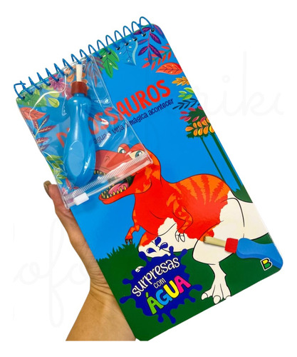 Surpresas Com Água: Dinossauros, De Brijbasi Art Press Ltd. Editorial Todolivro Distribuidora Ltda., Capa Mole Em Português
