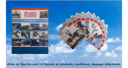 Álbum Coleccionable De Aviones De Combate Y Fasiculos.