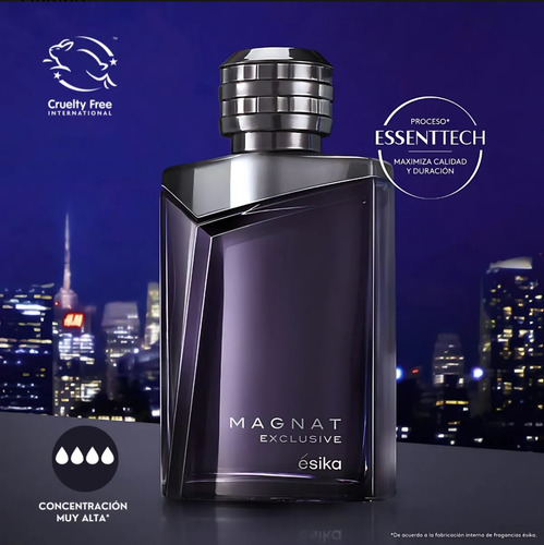 Bleu Nigh Lbel + Magnat Xclusive Esika Fragancia Hombre