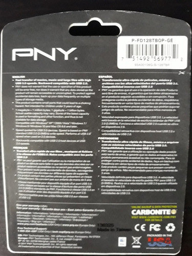 Memorias Usb 128gb Pny 3.0