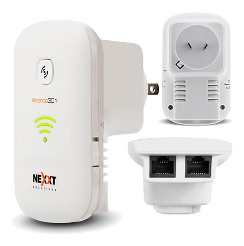 Imagen 2 de 4 de Extensor De Señal Wifi Repetidor Expansor Red Kronos 301