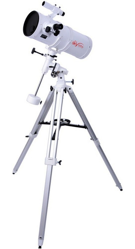 Telescópio 150mm Astronômico Skylife Polar 6 + Câmera Lunar Cor Branco