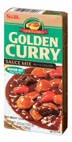 Imagen 4 de 5 de 3 Pck Pasta Golden Curry Japones Sauce Mix Hot Medium Mild