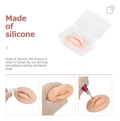 I Modelo De Maniquí De Silicona Para Practicar Labios, 2