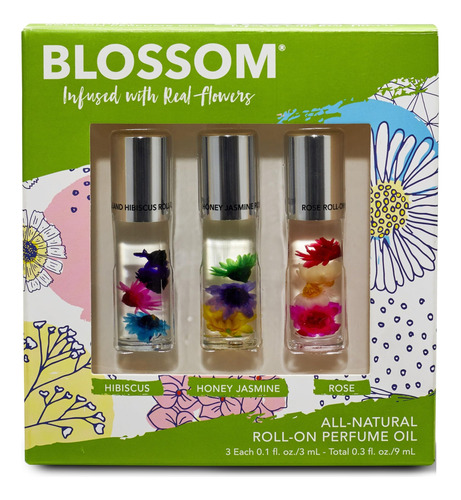 Blossom Aceite De Perfume Roll-on Rollerball Con Ingredient.