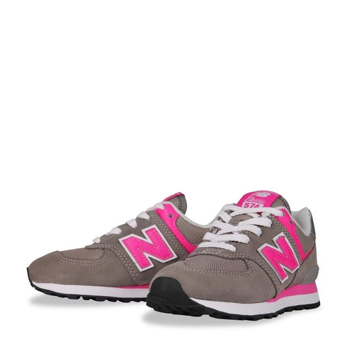 Imagen 3 de 9 de Zapatillas New Balance Niños Pc574gp (0578)