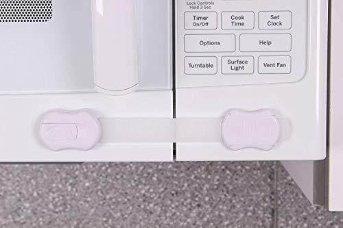 Imagen 5 de 8 de Seguros Baby Ziz Cerradura Para Refrigerador De Seguridad Pa