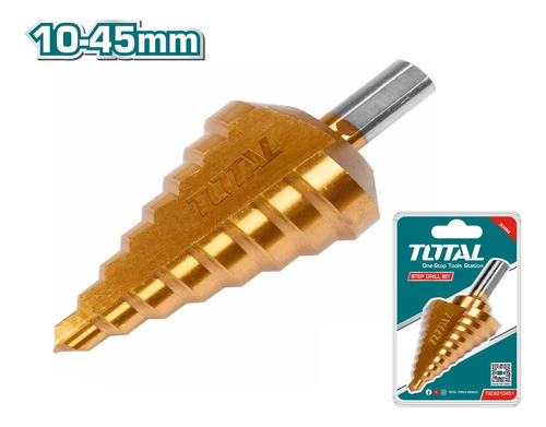 Broca Escalonada 10-45 Mm Total Tools Tac8210451