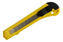 Comprar Cutter Trincheta 18 Mm Mango Traba Seguridad + 3 Repuestos