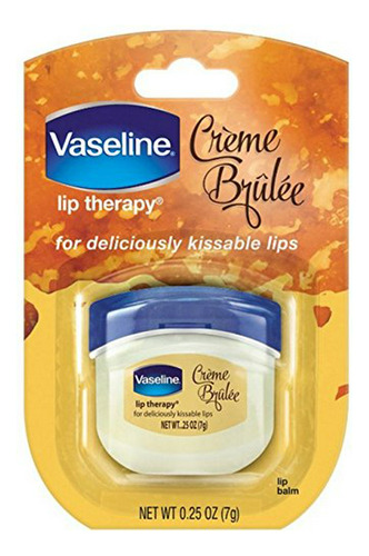 Bálsamo Labial Vaseline Lip Therapy, Creme Brulee 0.25 Oz (1