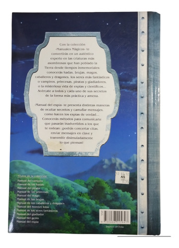 Manual Del Espía: Aventuras Mágicas Libro Infantil (Usado)
