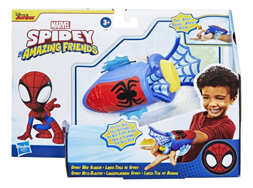Lanzatelarañas Spidey Amazing Friends Web Slinger Spider-man
