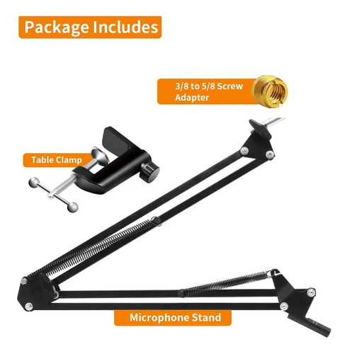 Quadcast Boom Arm - Brazo Para Micrófono De Juegos ...