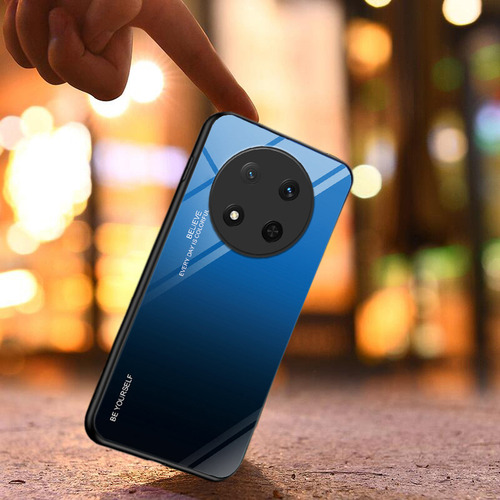 Funda Para Honor Magic 7 Lite 5g Vidrio De Color+mica