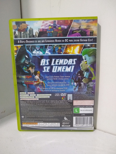 Lego Batman 2 Xbox 360 Português (mídia Física) Completo (Usado)