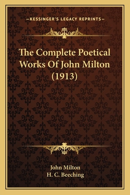 Libro The Complete Poetical Works Of John Milton (1913) -...