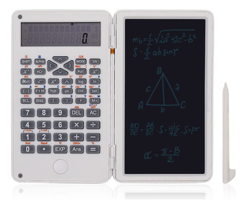 Cuaderno De Calculadora Básica Con Tableta De Escritura Lcd,