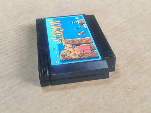 Karnov -- 100% Original -- Nintendo Famicom (Usado)