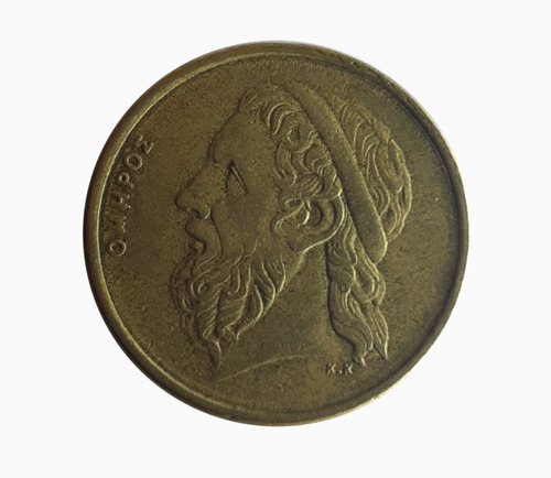 Moneda Grecia 1988 50 Drachmes