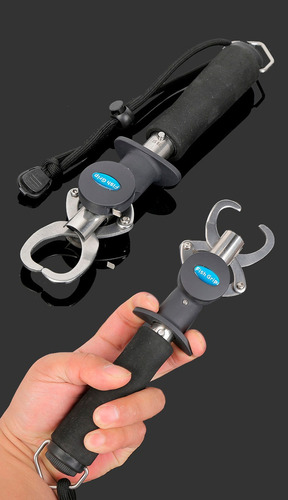 Pinza Para Pesca Con Sujetador De Escamas Pinzas Color Negro