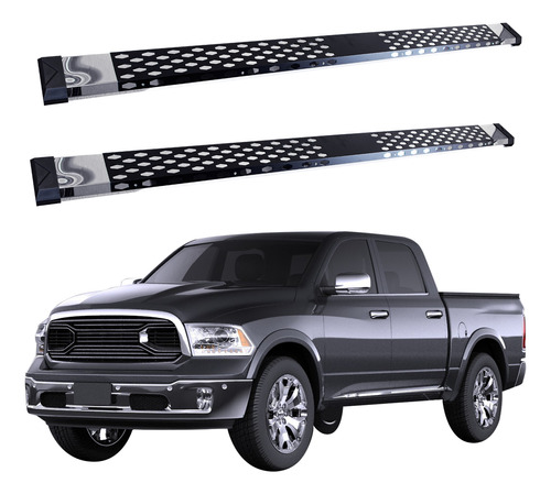 Estribos Dodge Ram 1500 2500 2009 - 2020 Doble Cabina Torus