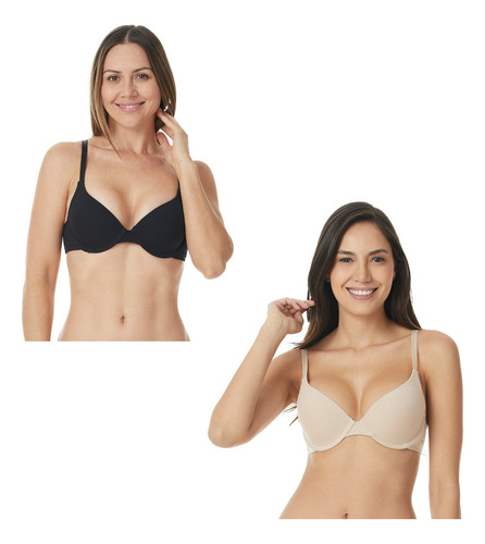 Brasier Copa Clasica Skiny Para Mujer 2 Piezas 73432