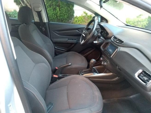 Chevrolet Onix 1.4 Ltz Aut 5p Prata Completo 2015