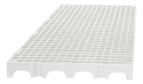 40 Palete Pallet Piso Estrado Plastico Reforçado Branco