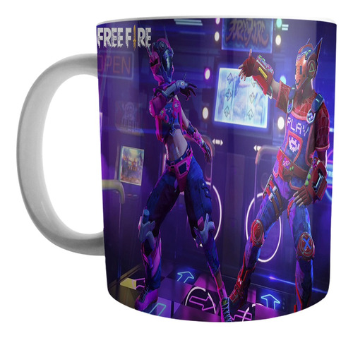 Mugs Vasos Tazas Pocillos Videojuegos  Free Fire 