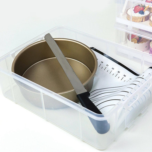 Contenedores De Almacenamiento Transparentes Para Cupcakes