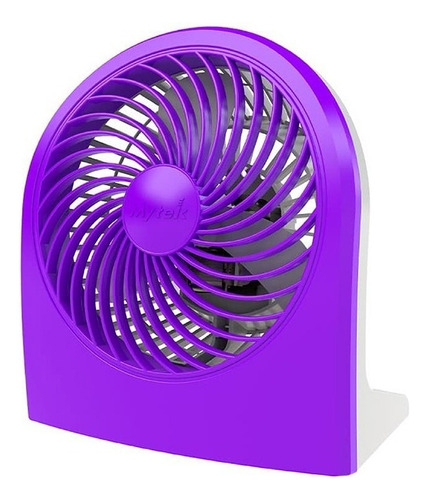 Ventilador De Mesa/escritorio 9 Mytek 3199 Estructura Morado