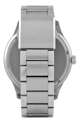 Relogio Orient Masculino Grande Prata Branco Mbss1361 B2sx