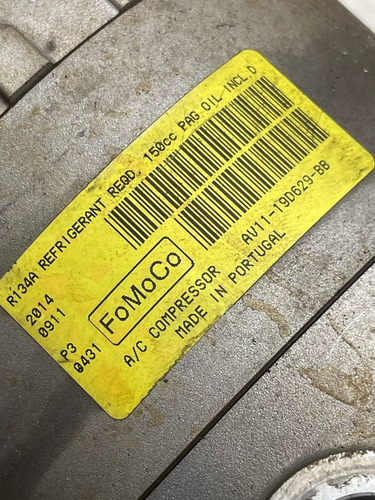 Compressor Ar Condicionado Ecosport 1.6 13/18 Av1119d629bb (Usado)