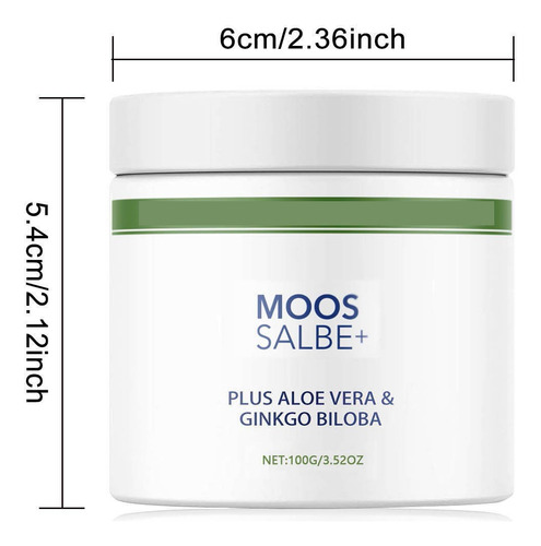Pomada De Musgo 3d, Crema De Musgo Para Arrugas, Efecto Inst