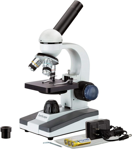 Microscopio Biológico Amscope M150c-i, Compuesto, Óptico
