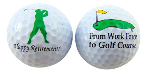 Bolas De Golf Para Jubilación, Regalo Divertido Para