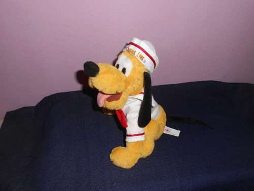 Peluche Pluto De Mickey Mouse De Disney Cruise Line 24 Cms