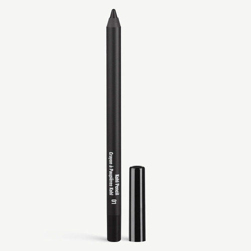 Lápiz Delineador De Ojos Inglot Kohl 01, Color Negro (resist