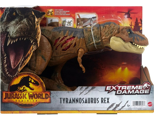 Tiranosaurio Rex Extreme Damage Jurassic World Original