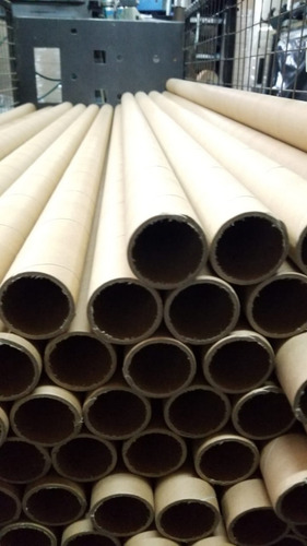 1c Tubos Carton Economico 1,6mtsx46mm 4mm Enrollar Telas