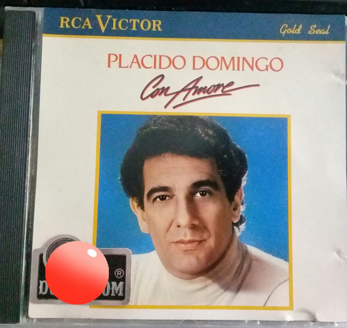 Cd Placido Domingo -com Amore- 1982 (Usado)
