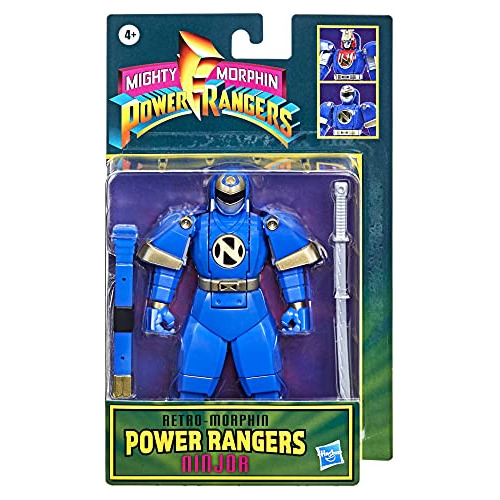 P-r Power Rangers Retro-morfina Ninjor Fliphead Jptw4