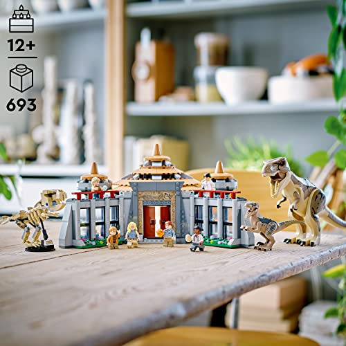 Centro De Visitantes Do Toy Lego Jurassic Park: T. Rex E Rap